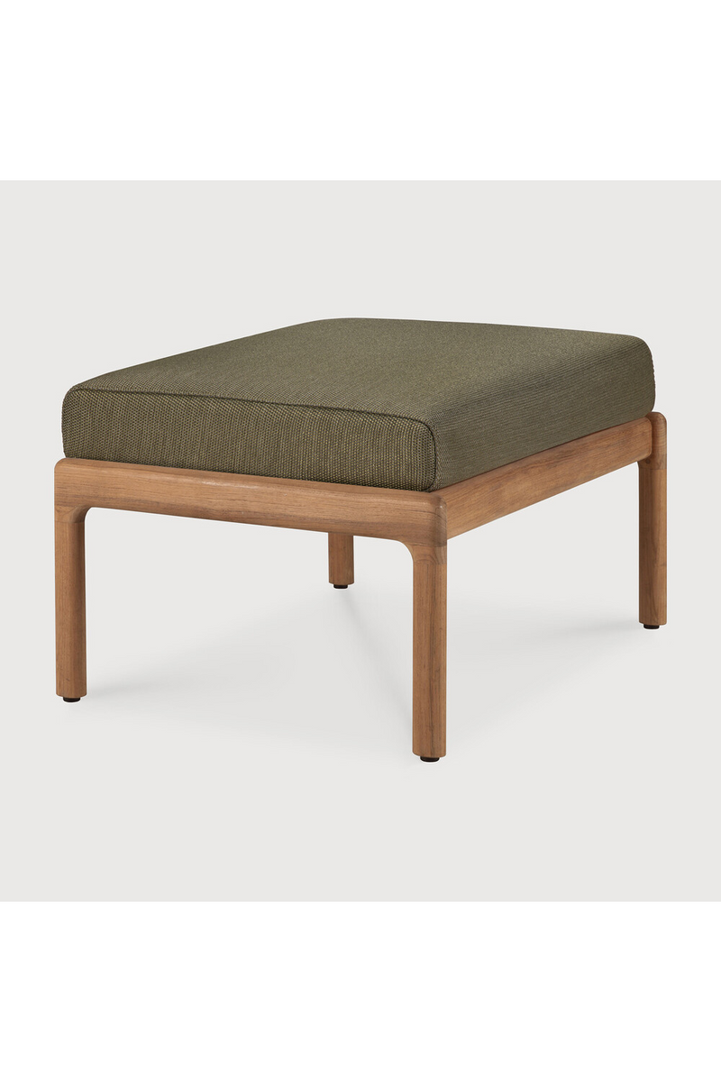 Natural Teak Outdoor Ottoman | Ethnicraft Jack | Oroatrade.com