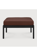 Teak Cushioned Outdoor Stool | Ethnicraft Jack | Oroatrade.com