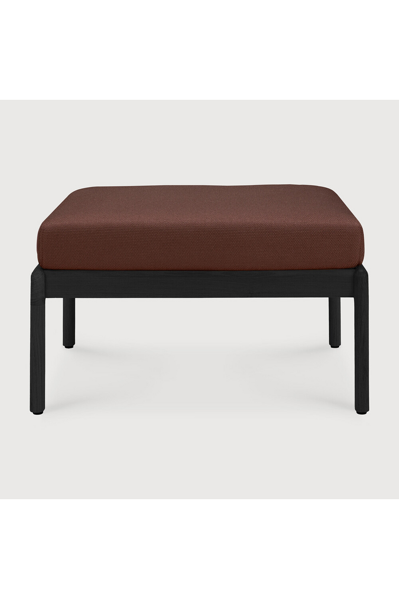 Teak Cushioned Outdoor Stool | Ethnicraft Jack | Oroatrade.com
