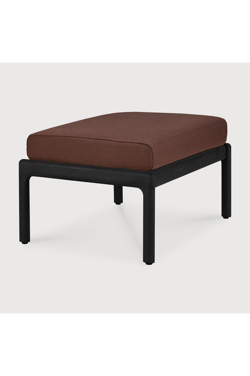 Teak Cushioned Outdoor Stool | Ethnicraft Jack | Oroatrade.com