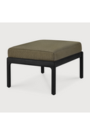 Teak Cushioned Outdoor Stool | Ethnicraft Jack | Oroatrade.com