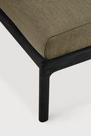 Teak Cushioned Outdoor Stool | Ethnicraft Jack | Oroatrade.com