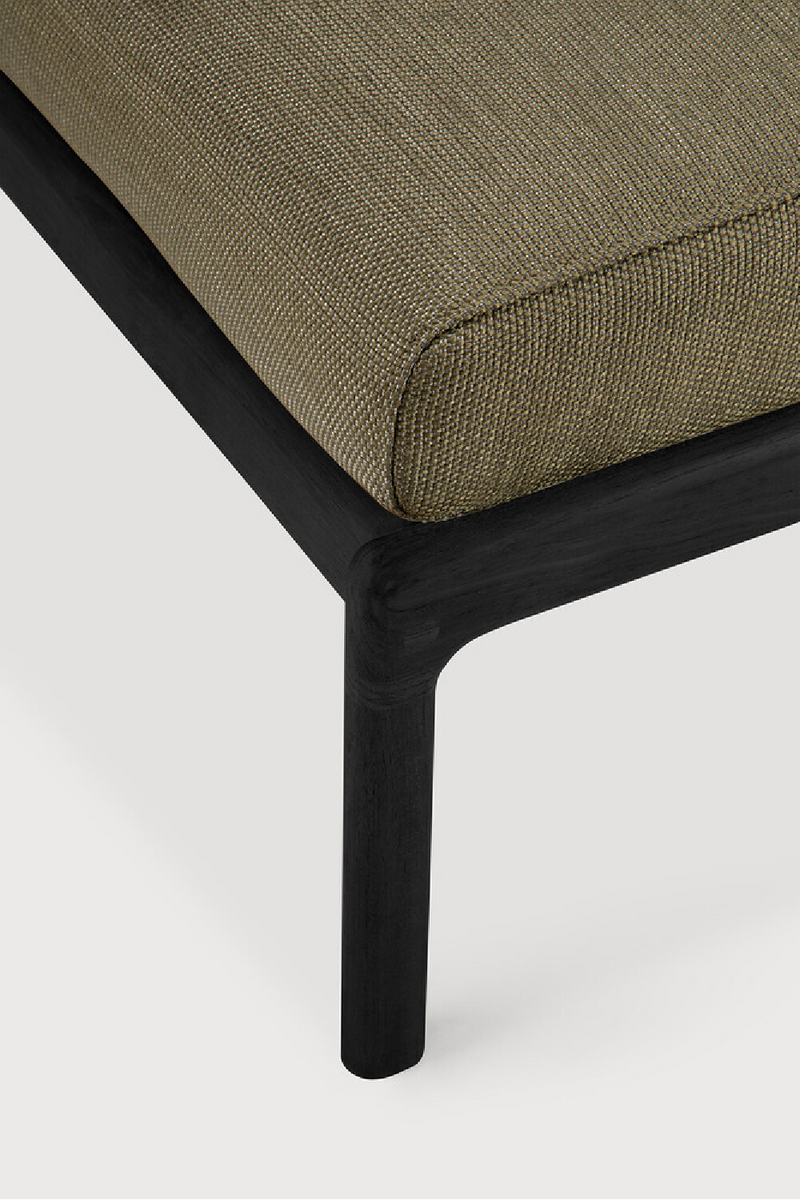 Teak Cushioned Outdoor Stool | Ethnicraft Jack | Oroatrade.com