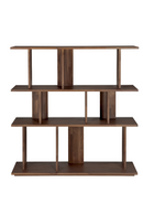 Brown Teak Shelving System | Ethnicraft Irregular | Oroatrade.com