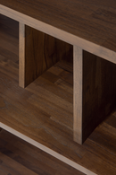 Brown Teak Shelving System | Ethnicraft Irregular | Oroatrade.com