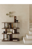 Brown Teak Shelving System | Ethnicraft Irregular | Oroatrade.com