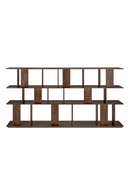 Brown Teak Shelving System | Ethnicraft Irregular | Oroatrade.com