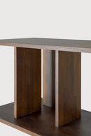 Brown Teak Shelving System | Ethnicraft Irregular | Oroatrade.com