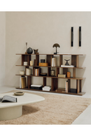 Brown Teak Shelving System | Ethnicraft Irregular | Oroatrade.com