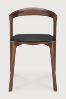 Brown Teak Dining Chair | Ethnicraft Bok | Oroatrade.com