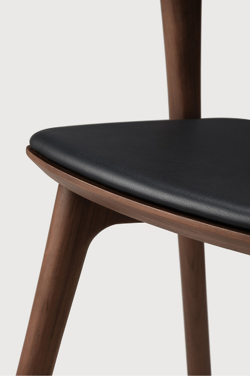 Brown Teak Dining Chair | Ethnicraft Bok | Oroatrade.com