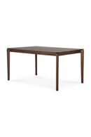 Teak Brown Minimalist Dining Table | Ethnicraft Bok | Oroatrade.com