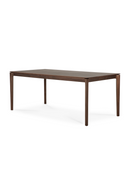 Teak Brown Minimalist Dining Table | Ethnicraft Bok | Oroatrade.com