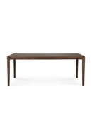 Teak Brown Minimalist Dining Table | Ethnicraft Bok | Oroatrade.com