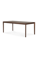 Teak Brown Minimalist Dining Table | Ethnicraft Bok | Oroatrade.com