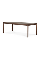 Teak Brown Minimalist Dining Table | Ethnicraft Bok | Oroatrade.com