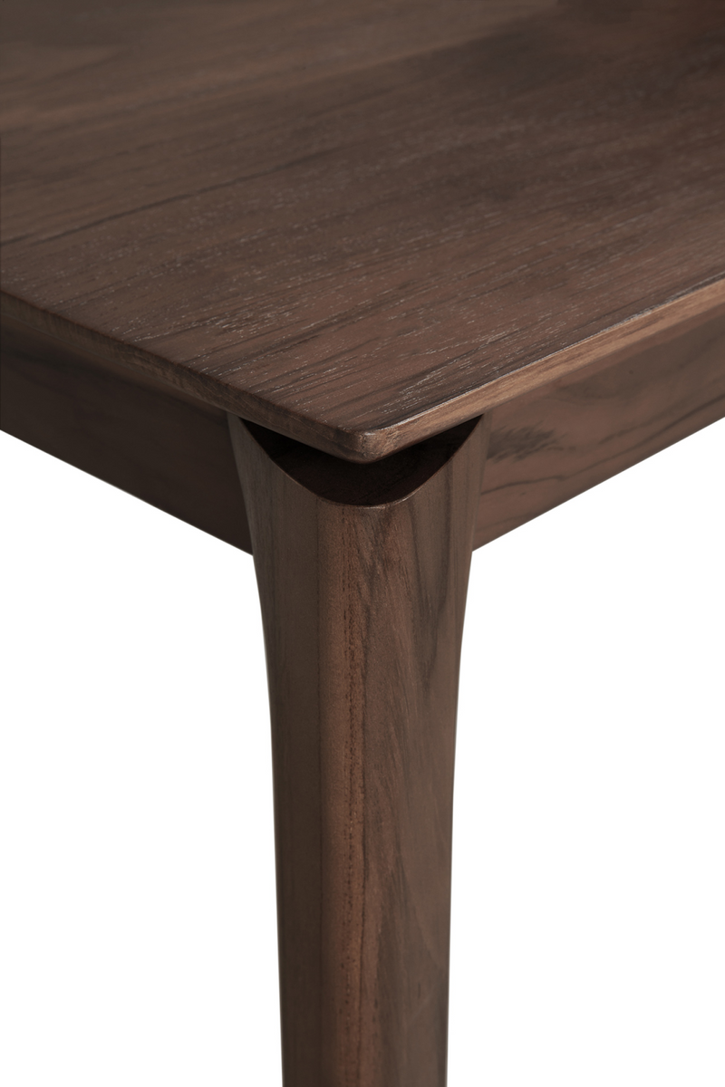 Oak Brown Minimalist Dining Table | Ethnicraft Bok | Oroatrade.com