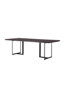 Dark Brown Teaek Dining Table | Ethnicraft Tacet | Oroatrade.com