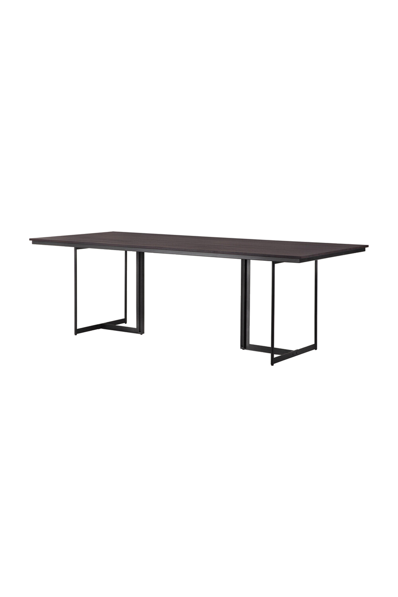 Dark Brown Teaek Dining Table | Ethnicraft Tacet  | Oroatrade.com