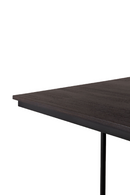 Dark Brown Teaek Dining Table | Ethnicraft Tacet | Oroatrade.com
