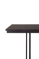 Dark Brown Teaek Dining Table | Ethnicraft Tacet | Oroatrade.com
