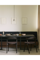 Dark Brown Teaek Dining Table | Ethnicraft Tacet | Oroatrade.com