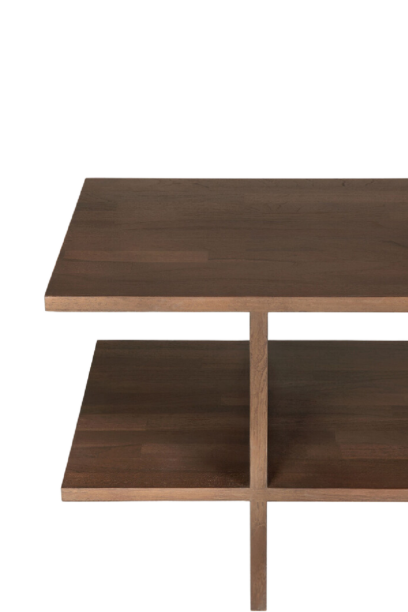 Teak 2 Level Side Table | Ethnicraft Kabuki | Oroatrade.com