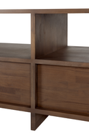 Varnished Teak TV Cupboard | Ethnicraft Kabuki | Oroatrade.com