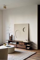 Varnished Teak TV Cupboard | Ethnicraft Kabuki | Oroatrade.com