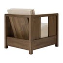 Fabric Cushioned Lounge Chair | Ethnicraft Roan