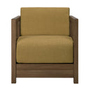 Fabric Cushioned Lounge Chair | Ethnicraft Roan