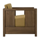 Fabric Cushioned Lounge Chair | Ethnicraft Roan