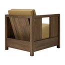 Fabric Cushioned Lounge Chair | Ethnicraft Roan
