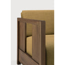 Fabric Cushioned Lounge Chair | Ethnicraft Roan