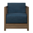 Fabric Cushioned Lounge Chair | Ethnicraft Roan