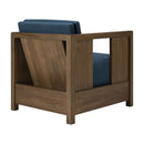 Fabric Cushioned Lounge Chair | Ethnicraft Roan