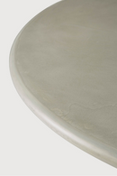 Round Concrete Outdoor Dining Table | Ethnicraft Roller Max | Oroatrade.com