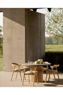 Gray Concrete Outdoor Dining Table | Ethnicraft Roller Max | Oroatrade.com