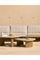 Teak Base Outdoor Coffee Table | Ethnicraft Boomerang | Oroatrade.com