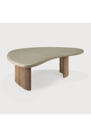 Teak Base Outdoor Coffee Table | Ethnicraft Boomerang | Oroatrade.com