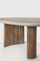 Teak Base Outdoor Coffee Table | Ethnicraft Boomerang | Oroatrade.com