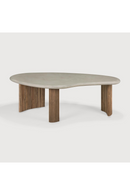 Teak Base Outdoor Coffee Table | Ethnicraft Boomerang | Oroatrade.com
