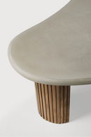 Teak Base Outdoor Coffee Table | Ethnicraft Boomerang | Oroatrade.com