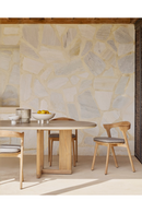 Concrete Oblong Outdoor Dining Table | Ethnicraft Trestle | Oroatrade.com