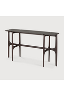 Dark Brown Teak Console Table | Ethnicraft PI | Oroatrade.com
