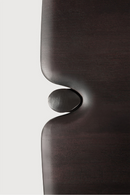 Dark Brown Teak Console Table | Ethnicraft PI | Oroatrade.com