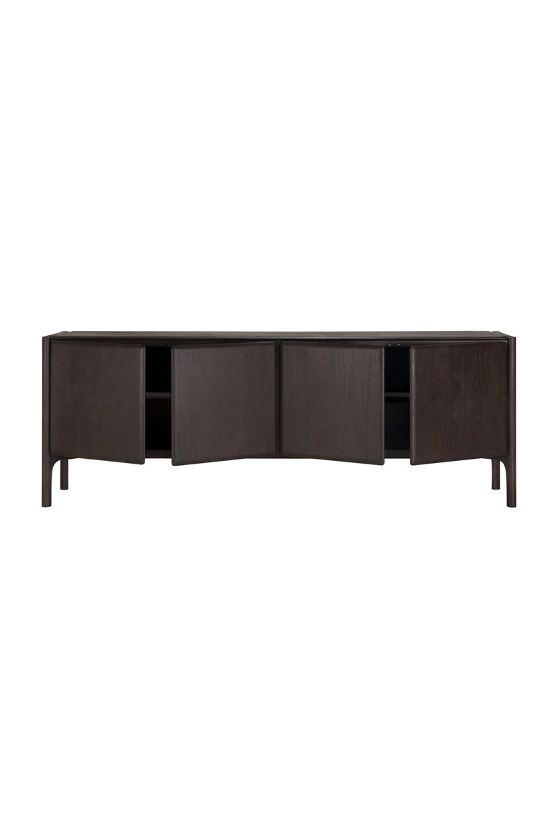 Curved Wood Sideboard | Ethnicraft PI | Oroatrade.com