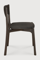 Dark Brown Teak Dining Chair | Ethnicraft PI | Oroatrade.com