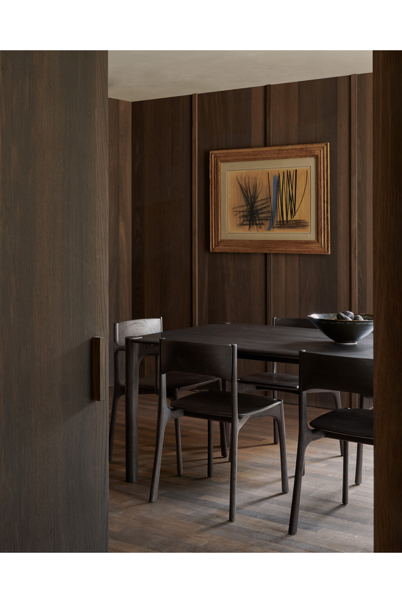 Varnished Teak Dining Table | Ethnicraft PI | Oroatrade.com