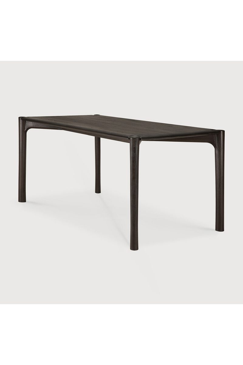 Varnished Teak Dining Table | Ethnicraft PI | Oroatrade.com